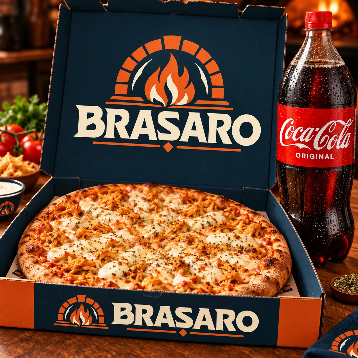 Pizza Frango Cremoso